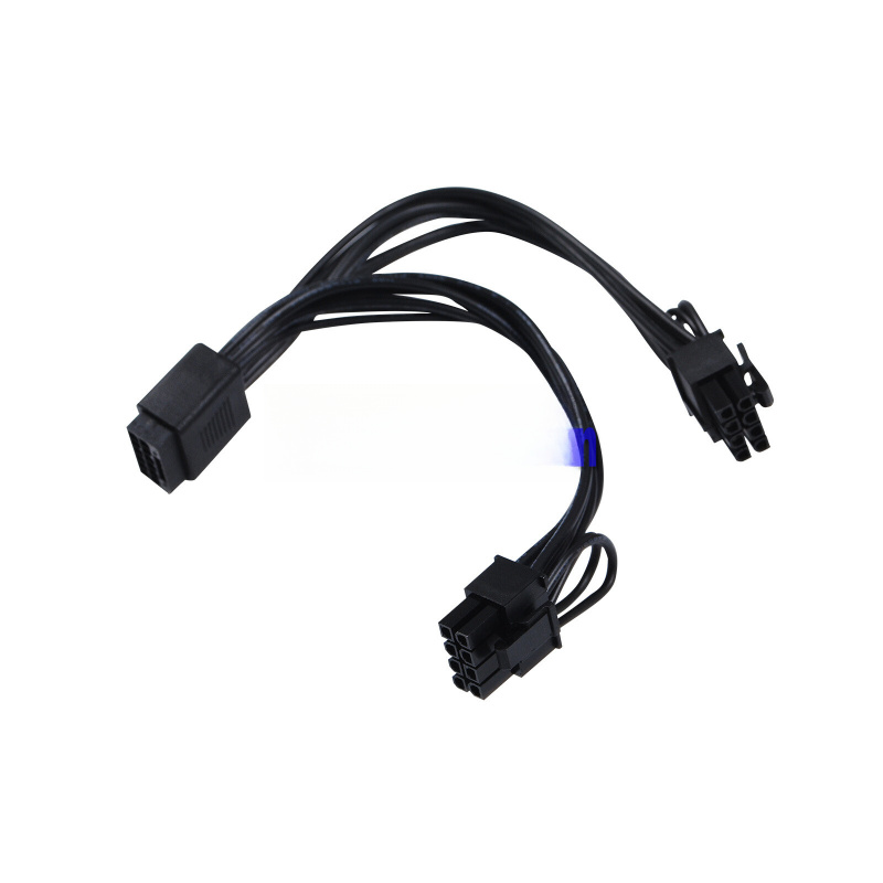 Dual 8Pin To 16Pin 12Vhpwr Cable - Z PCIe-voedingsadapter 16-pins naar dubbele 8-pins