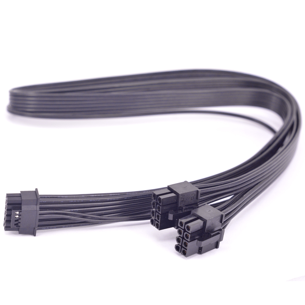 Dual 8Pin To 16Pin 12Vhpwr Cable - Voor Seasonische Pcie 5.0 600W 12Vhpwr