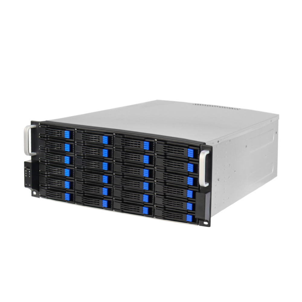 Server Gpu Chassis 4U - 4U 24-bays serverkast, 19 inch rackmount