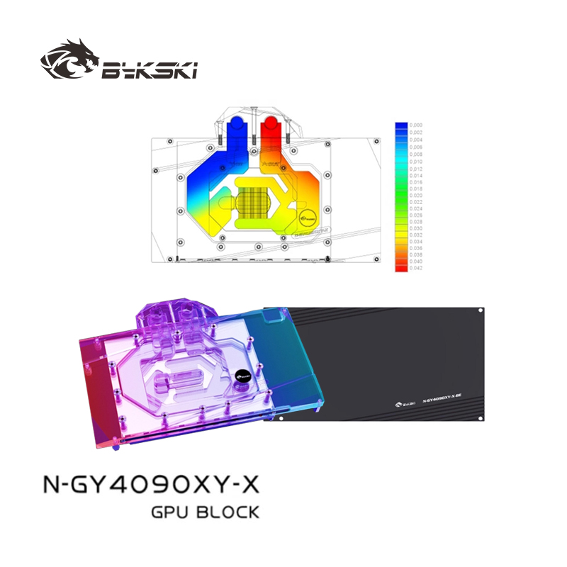 Rtx 4090 Water Block - Bykski Waterblok voor GALAX GeForce RTX