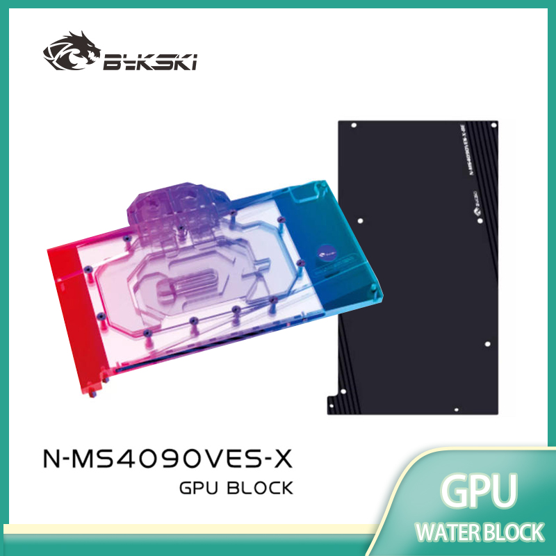 Rtx 4090 Water Block - Bykski GPU-blok voor MSI GeForce RTX