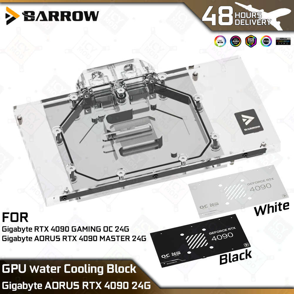 Rtx 4090 Water Block - Barrow GPU Waterkoelerblok Gigabyte RTX 4090