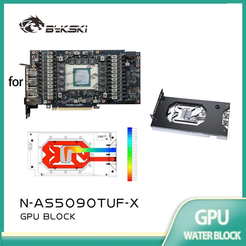 Bykski N-AS5090TUF-X GPU-water - Rtx 5090 32Gb recensie en prijs