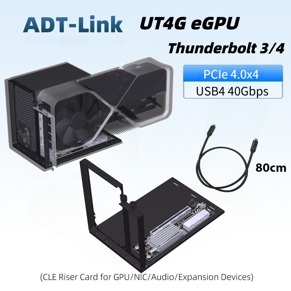Geüpgradede UT4G UT3G EGPU Thu - Gpu External Dock Egpu Thunderbolt 4 recensie en prijs