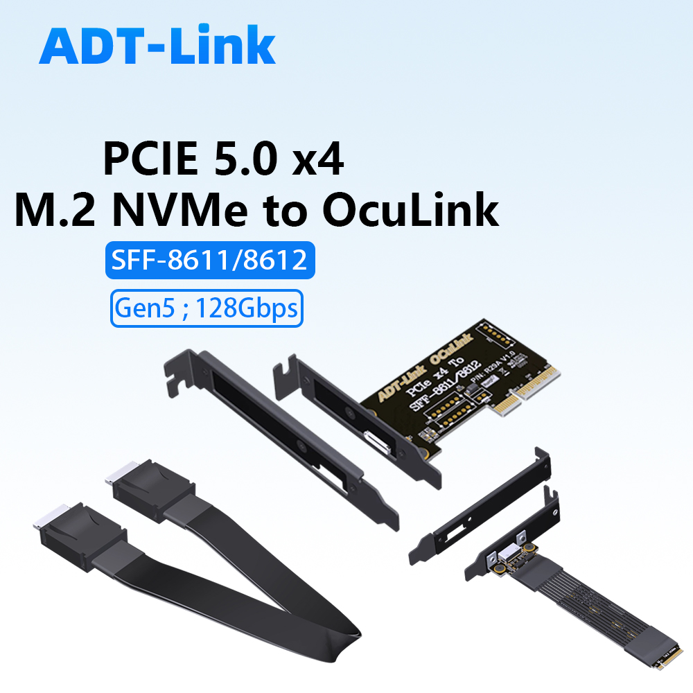 PCIE 5.0 X4 Gen5 M.2 NVMe naar - Pcie 5.0 Gpu Riser Cable recensie en prijs