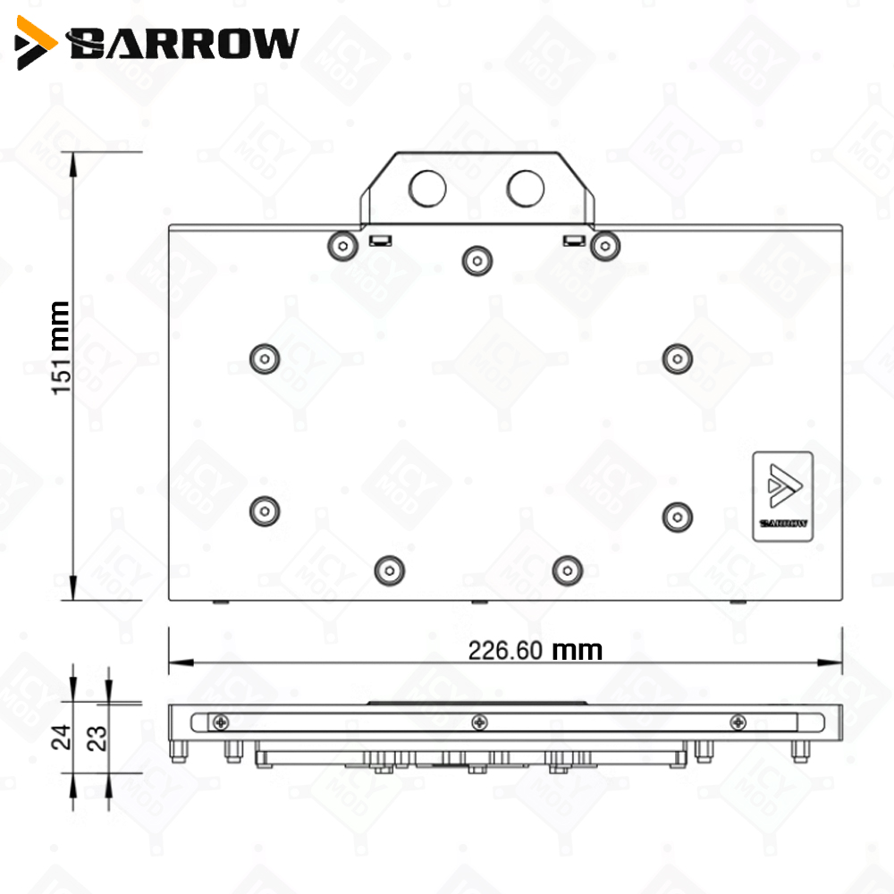 Barrow GPU Waterkoelerblok Gig - Rtx 4090 Water Block recensie en prijs