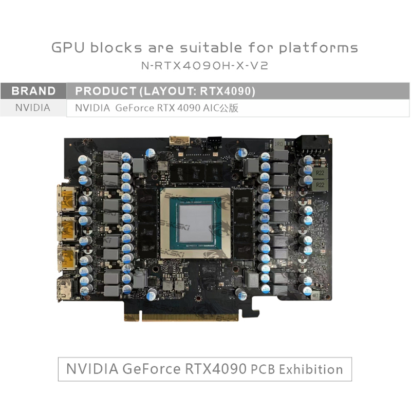 Bykski GPU-blok voor NVIDIA RT - Rtx 4090 Water Block recensie en prijs