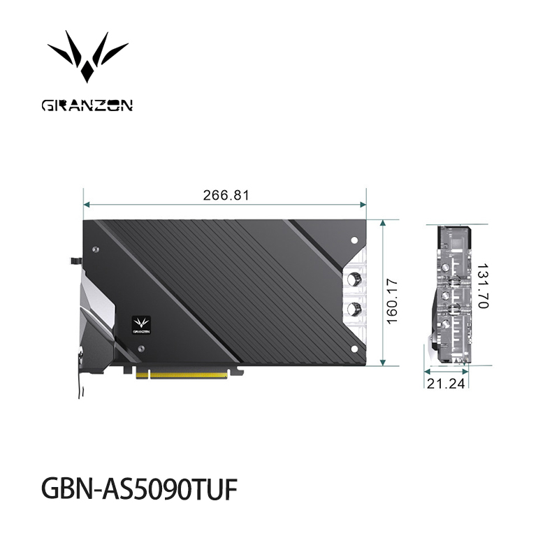 Granzon GPU Water Block voor A - Rtx 5090 32Gb recensie en prijs